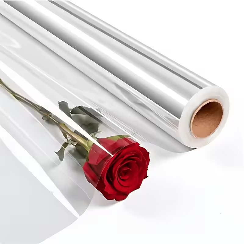 Flower Wrap Kraft - Bloemenverpakkingspapier Transparante Folie Verpakkingsrol Bloemenverpakking Bloemenwinkel