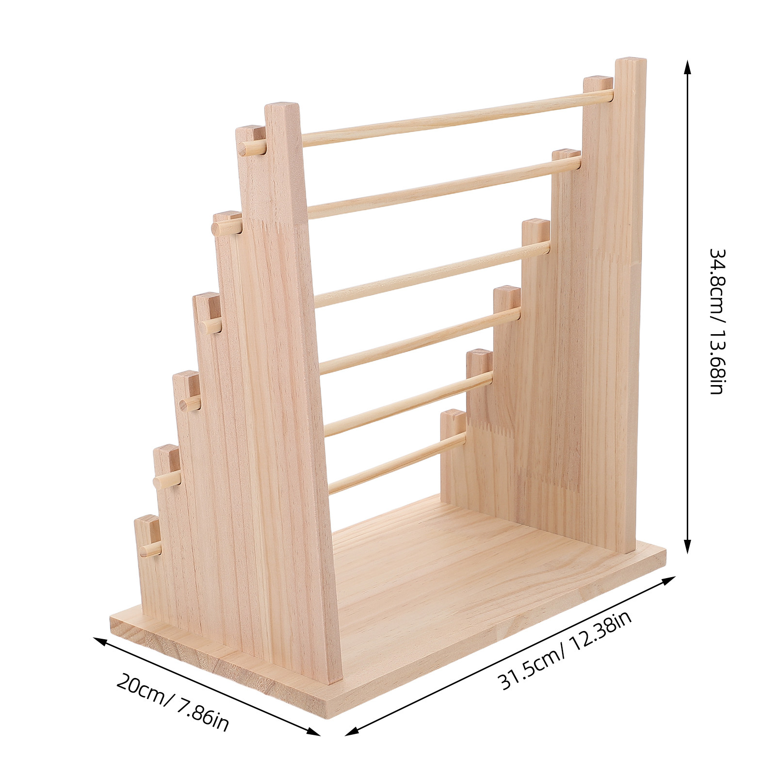 Houten opbergrek voor linten,  - Florist Supply Shop recensie en prijs