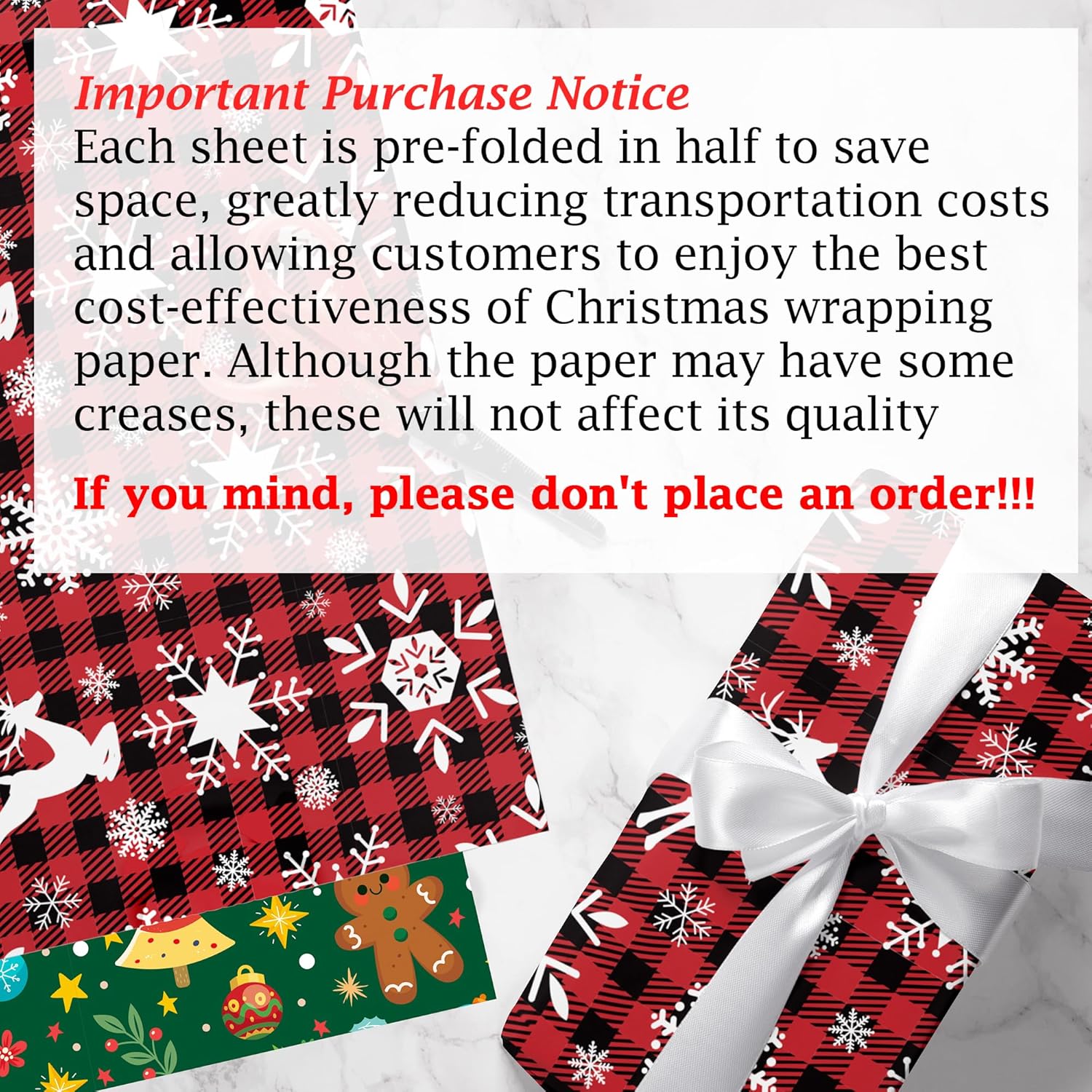 4 stks Kerst Kraft Inpakpapier - Flower Wrap Kraft recensie en prijs