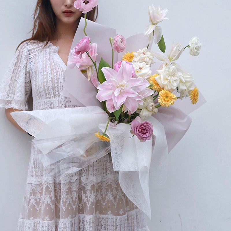 38 vellen katoenen bloem inpak - Flower Wrap Kraft recensie en prijs