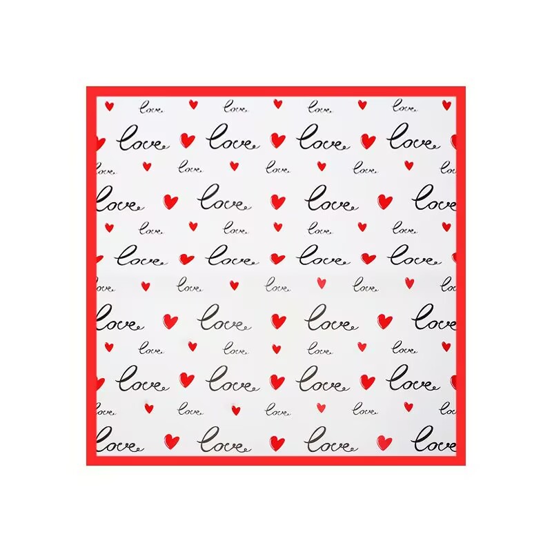 20 vellen Love Flower inpakpap - Flower Wrap Kraft recensie en prijs