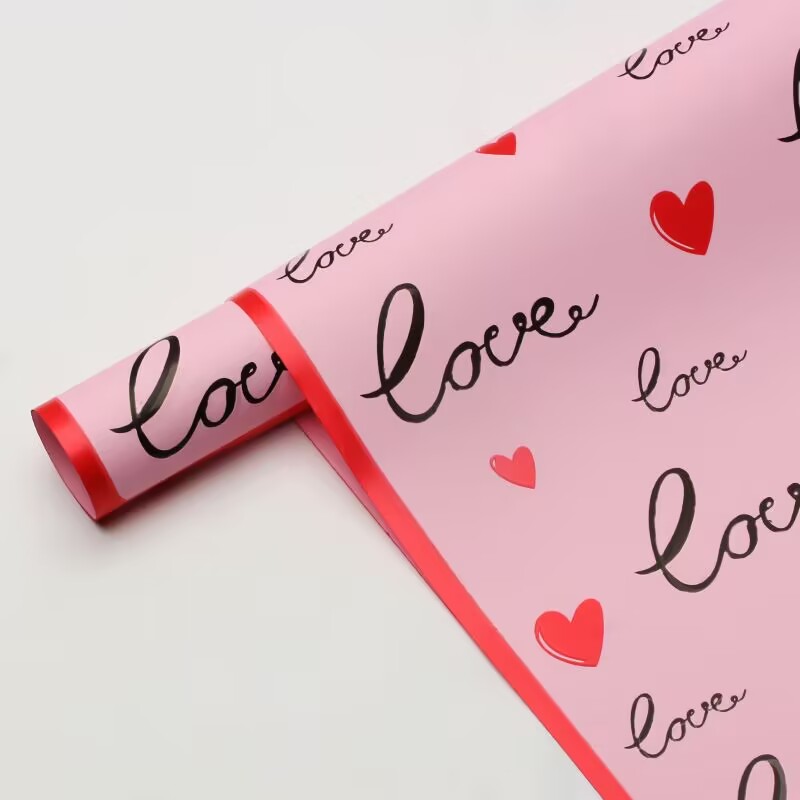 20 vellen Love Flower inpakpap - Flower Wrap Kraft recensie en prijs