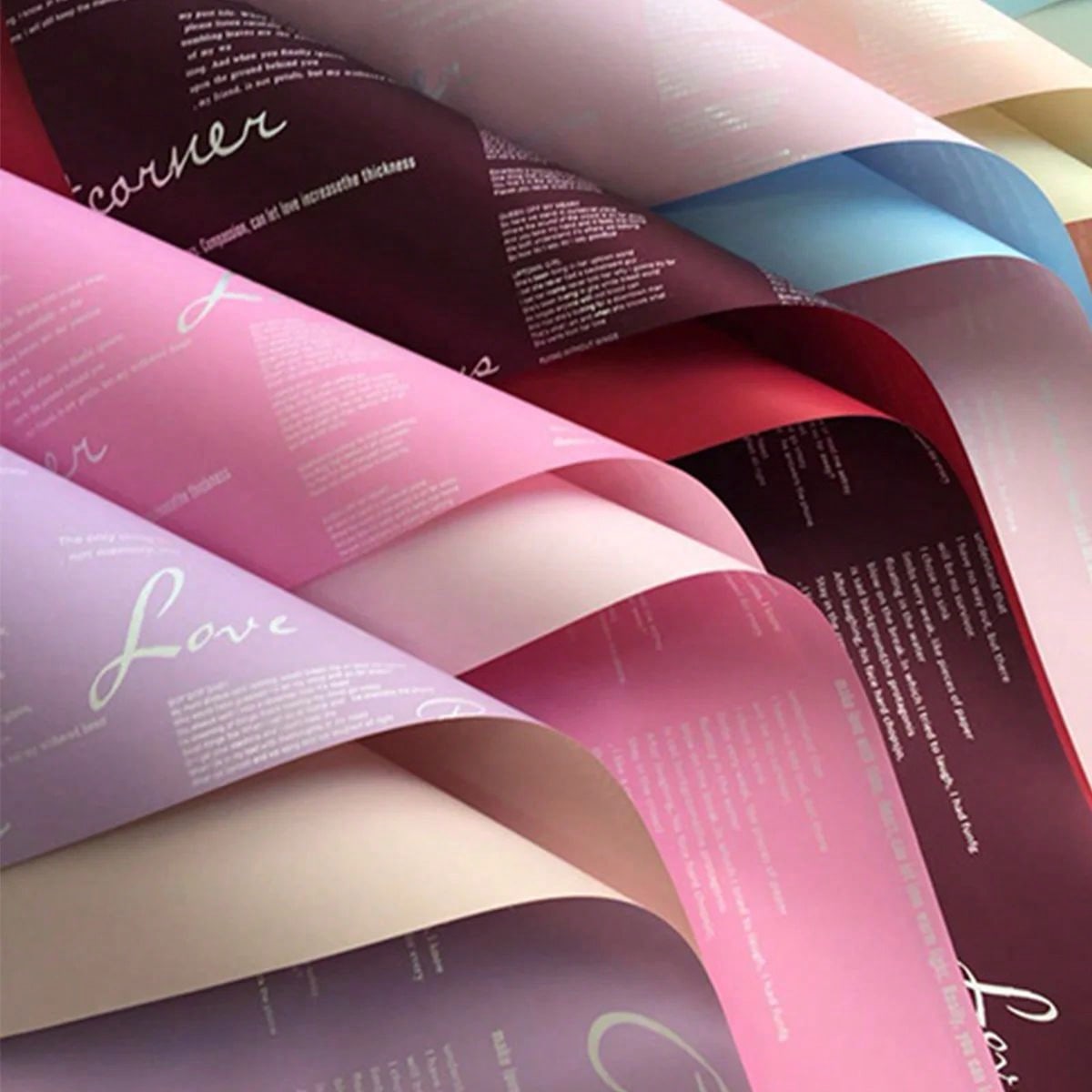 20 STKS Waterdicht Tweekleurig - Flower Wrap Kraft recensie en prijs