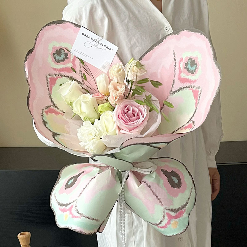 20 stks Vlinder Vleugelvormige - Flower Wrap Kraft recensie en prijs